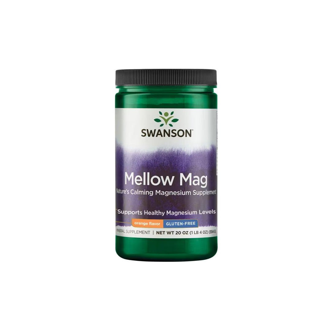 Mellow Mag - Orangengeschmack 554 g Swanson Health Products
